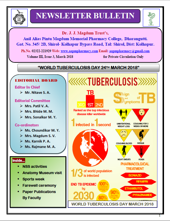 News Bulletin Mar 2017-2018 Volume II Issue III